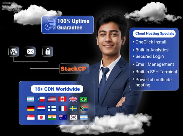 Hosting illustration